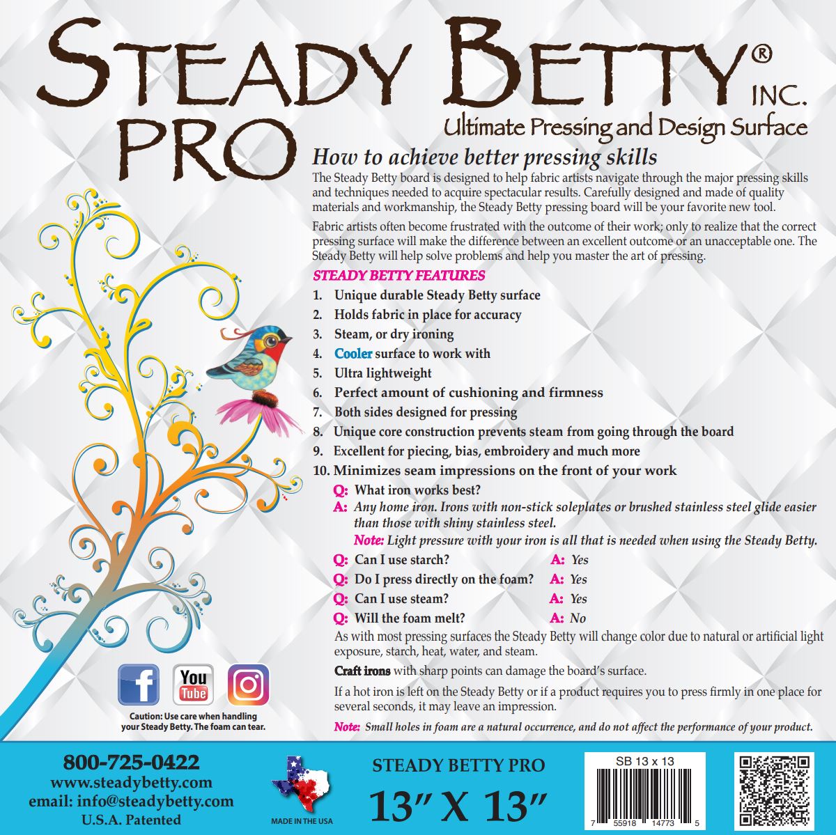 Steady Betty Pro 13